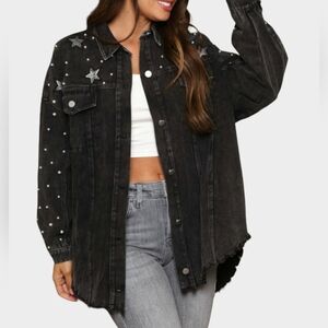 Star Patch Denim Jacket